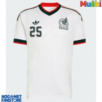 Meksiko Roberto Alvarado #25 Gostujuci Dres SP 2026 Kratak Rukav
